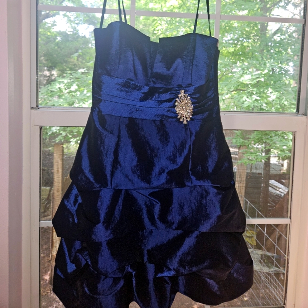 Blue Classy Dress
